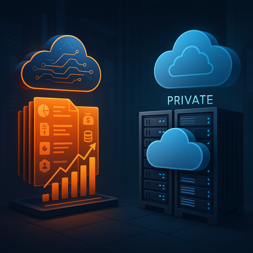 public cloud vs private cloud