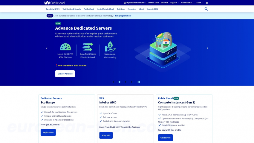 GCP Alternatives: OVHcloud